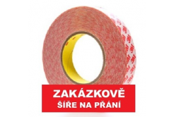 3M™ oboustranná páska GPT-020F, čirá, tl. 0,2 mm, plastový liner 12 mm x 50 m