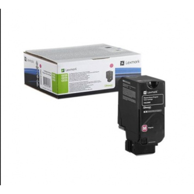 Lexmark 74C20M0 purpurový (magenta) originálny toner
