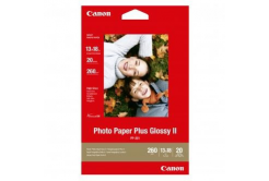 Canon Photo Paper Plus Glossy, foto papír, lesklý, bílý, 13x18cm, 5x7", 275 g/m2, 20 ks, P