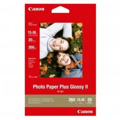 Canon Photo Paper Plus Glossy, foto papír, lesklý, bílý, 13x18cm, 5x7", 275 g/m2, 20 ks, P