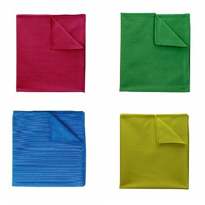 3M Scotch-Brite™ 2010 Vysoko účinná handrička z mikrovlákna 36 cm x 36 cm zelená/green