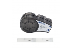 Brady M21-18-427 / 152084, 25.40 mm, Vinyl, čierna tlač / biely podklad