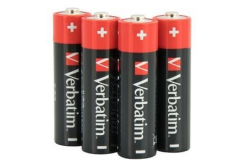 VERBATIM Alkalické baterie AA,  4 PACK , LR6