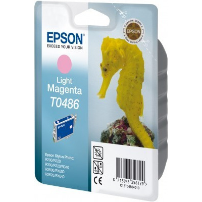 Epson T048640 svetle purpurová (light magenta) originálna cartridge