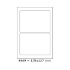 Samolepiace etikety 178 x 127 mm, 2 etikiet, A4, 100 listov