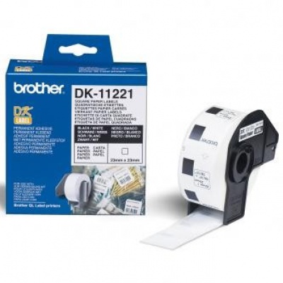 Brother DK-11221, 23mm x 23mm, originálna papierová role