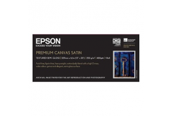 Epson 330/6.1/PremierArtt WaterResistant Canvas Satin Roll, 330mmx 6.1m, 13", C13S041845, 350