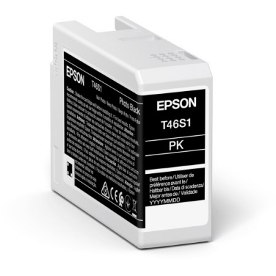 Epson T46S1 C13T46S100 foto černá (photo black) originální cartridge
