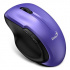 Genius Myš Ergo 8200S 31030029402, 1200DPI, 2.4 [GHz], optická, 5tl., bezdrátová, fialová, 1 ks AA, BlueEye senzor