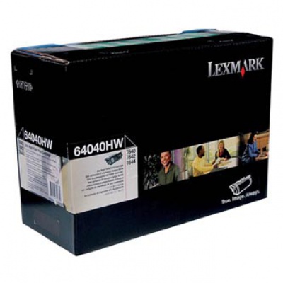 Lexmark 64040HW, black, originálny toner