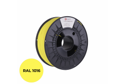 C-Tech 3DF-P-PLA1.75-1016 3D filament, PREMIUM LINE, PLA, sírová žltá, RAL1016, 1,75mm, 1kg