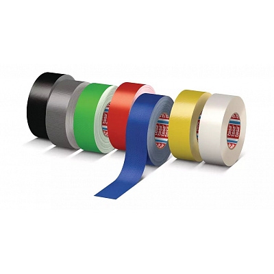 Tesa 4688, červená textilná páska, 50 mm x 25 m