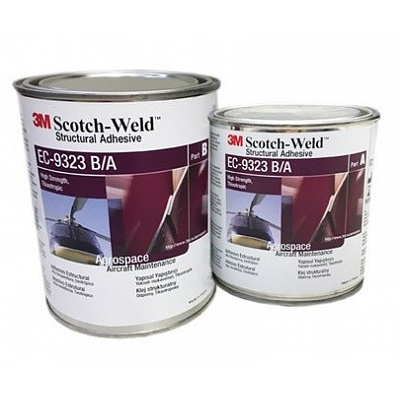 3M EC-9323 B/A Scotch-Weld™ Vystužené epoxidové lepidlo, sada = 1 liter (A = 769 ml + B = 231 ml)